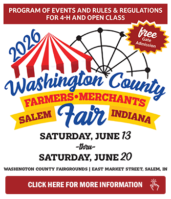 Visit the 2026 Farmers and Merchants Fair in Salem Indiana