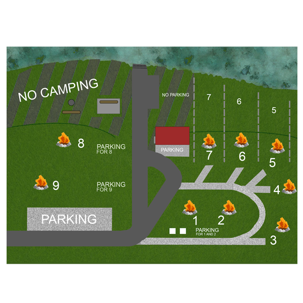 Old Mill Canoe Rental Campsite